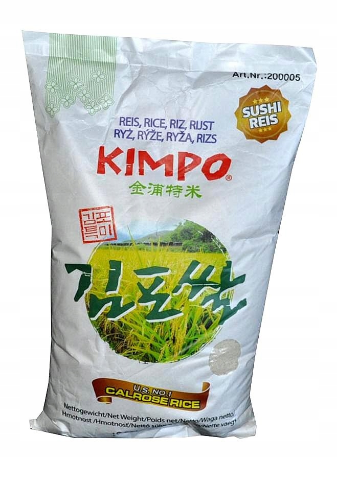 

Ryż do sushi Calrose Kimpo 9,07 kg