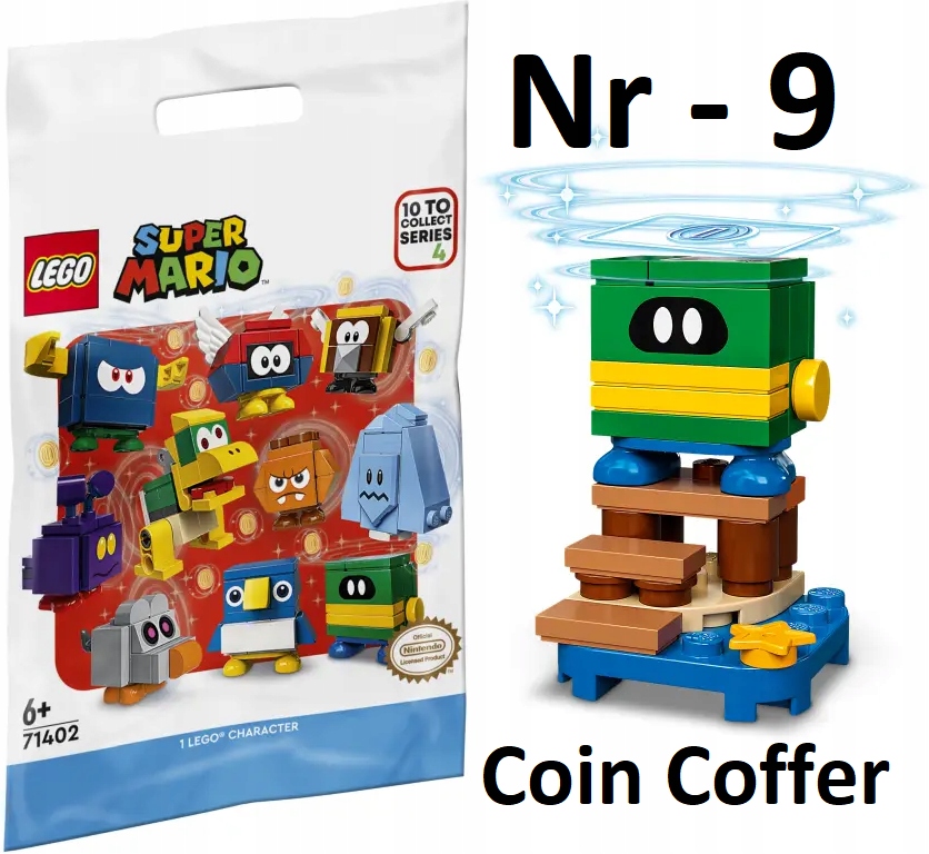 

Lego 71402 Mario Seria 4 Coin Coffer NR9