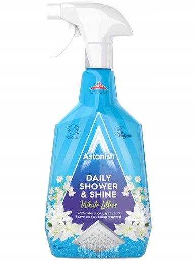 Levně 8X Astonish Daily Shower Shine sprej do sprchové kabiny 750 ml