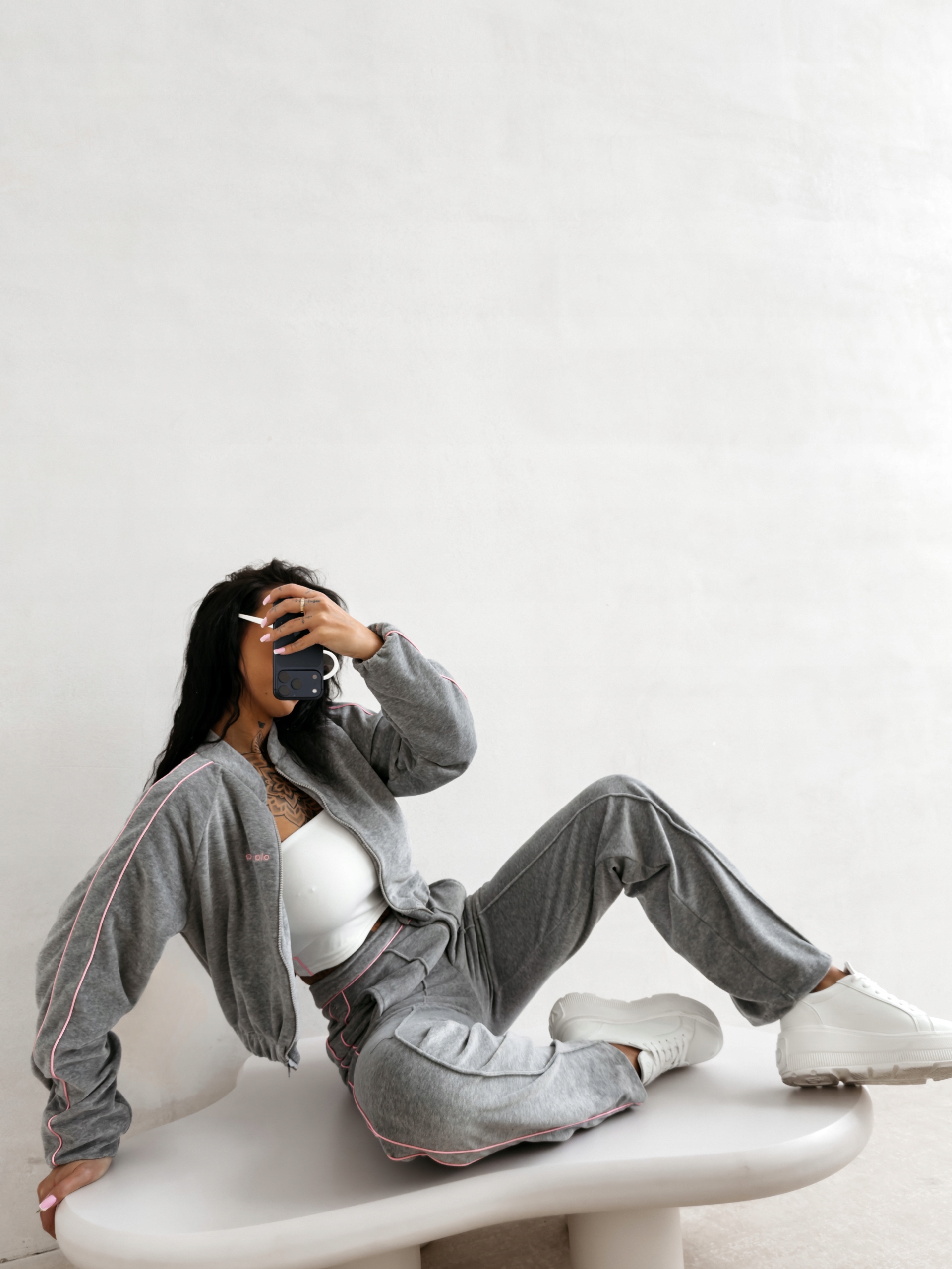 Bomber dámská Olavoga Elvia šedá S