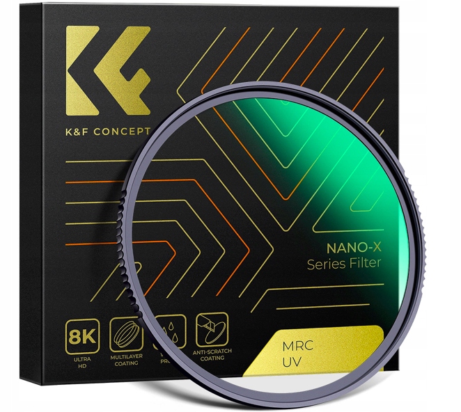 Uv filtr K&f Concept Uv 8k Mrc Nano X Slim 77mm