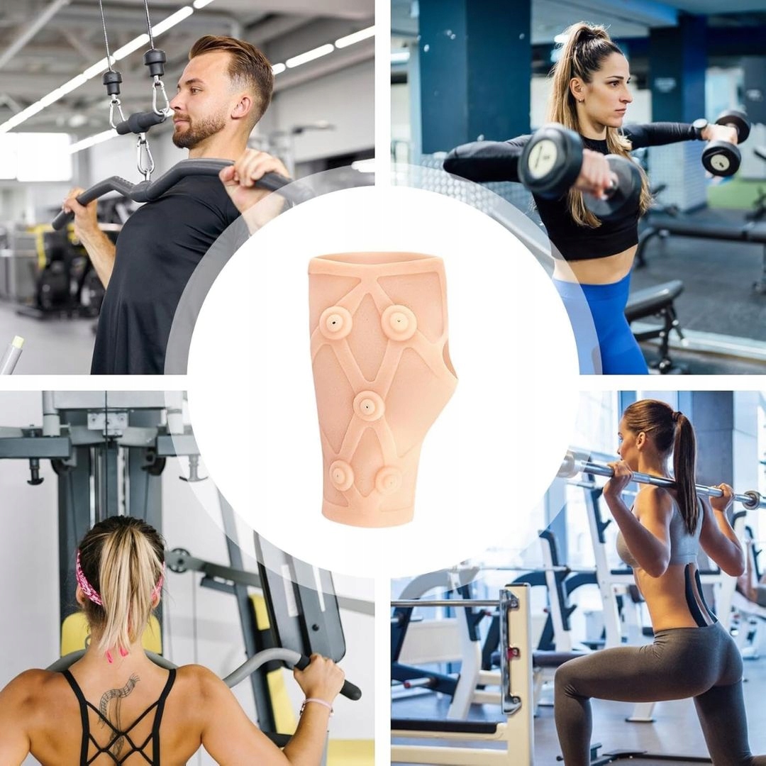 OPASKA MAGNETYCZNA NA NADGARSTEK DŁOŃ STABILIZATOR NADGARSTKA 10 MAGNESÓW Marka bez marki