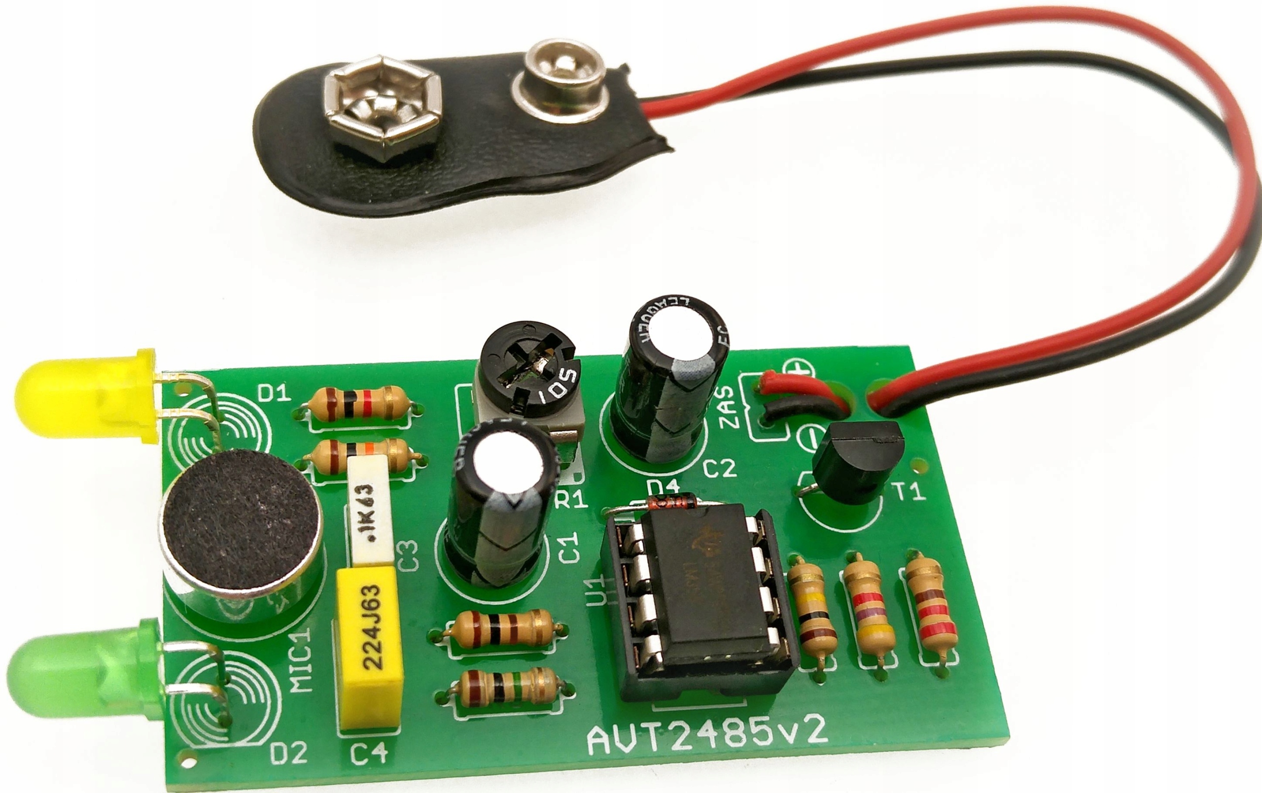 

Inteligentna lampka nocna dla dzieci Diy AVT2485