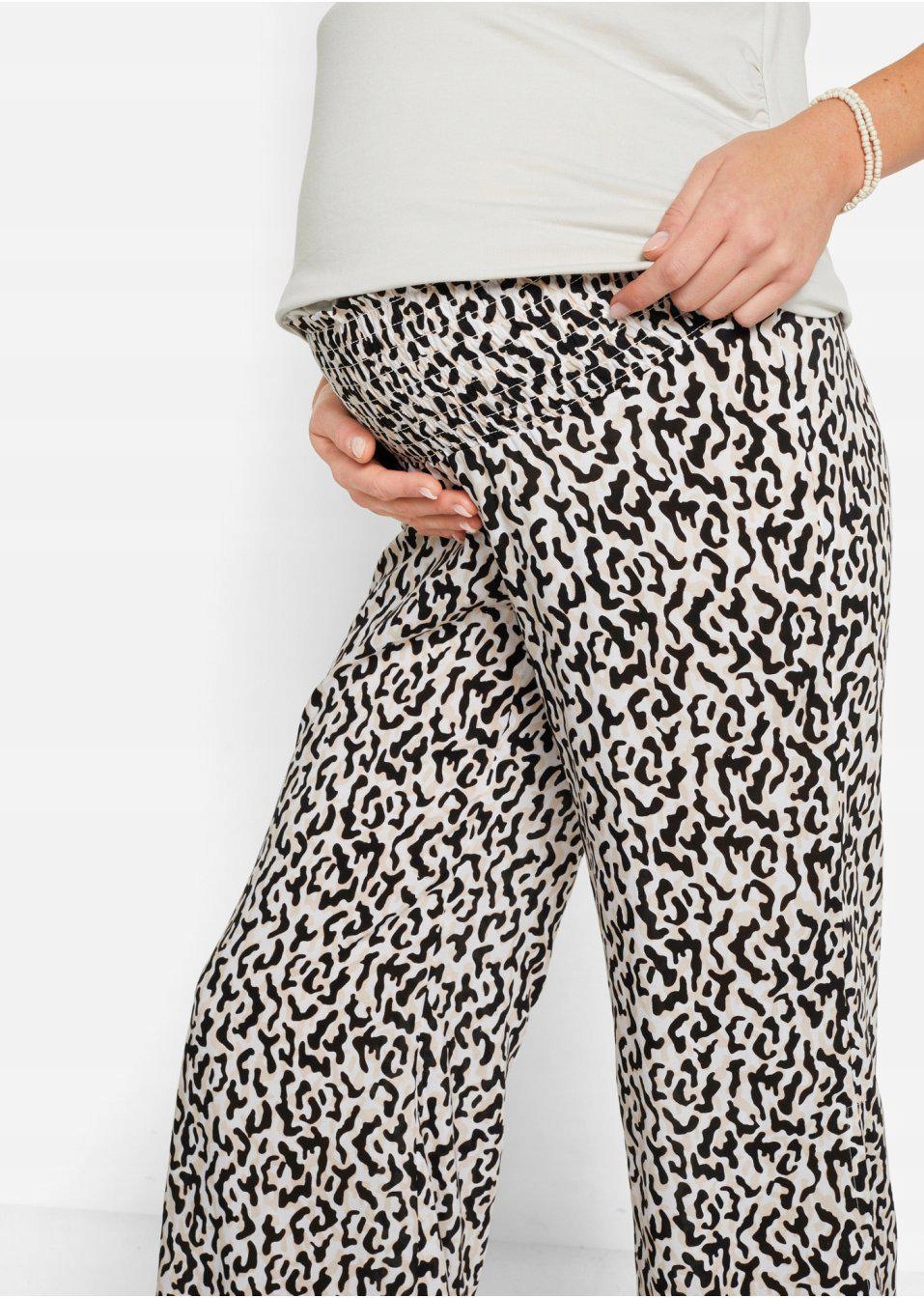 SPODNIE CIĄŻOWE Z ROZCIĘCIAMI Bonprix _NQI 42 Cechy dodatkowe brak