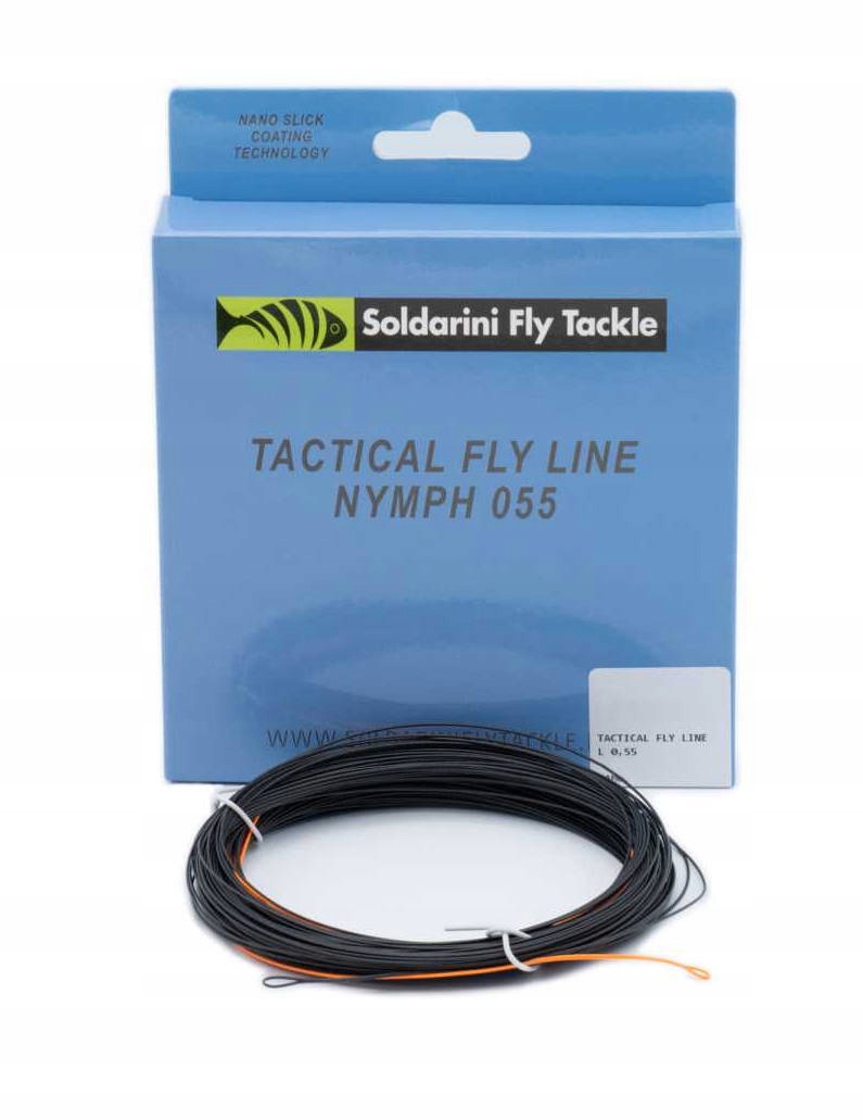 Linka Muchowa Soldarini Tactical Stealth Black/Orange 0,55mm Euro Nimfa