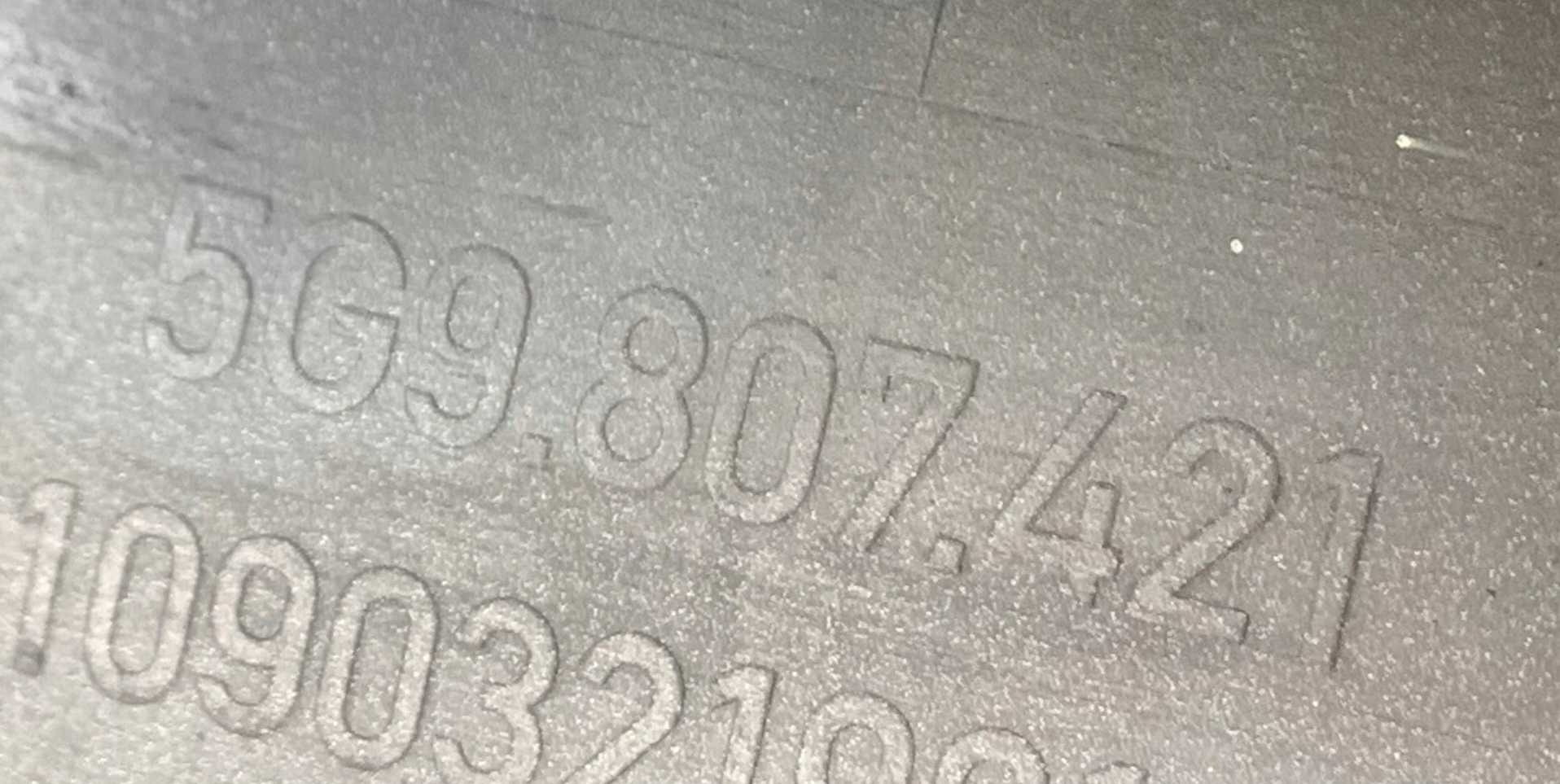 Stoßstange heck hinten VW GOLF VII KOMBI PDC