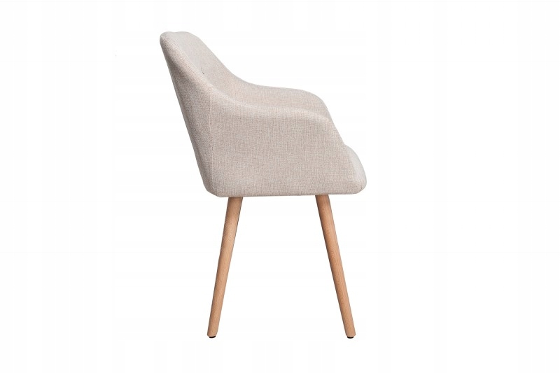 INVICTA krzesło SCANDINAVIA beżowe Wysokość mebla 1 cm