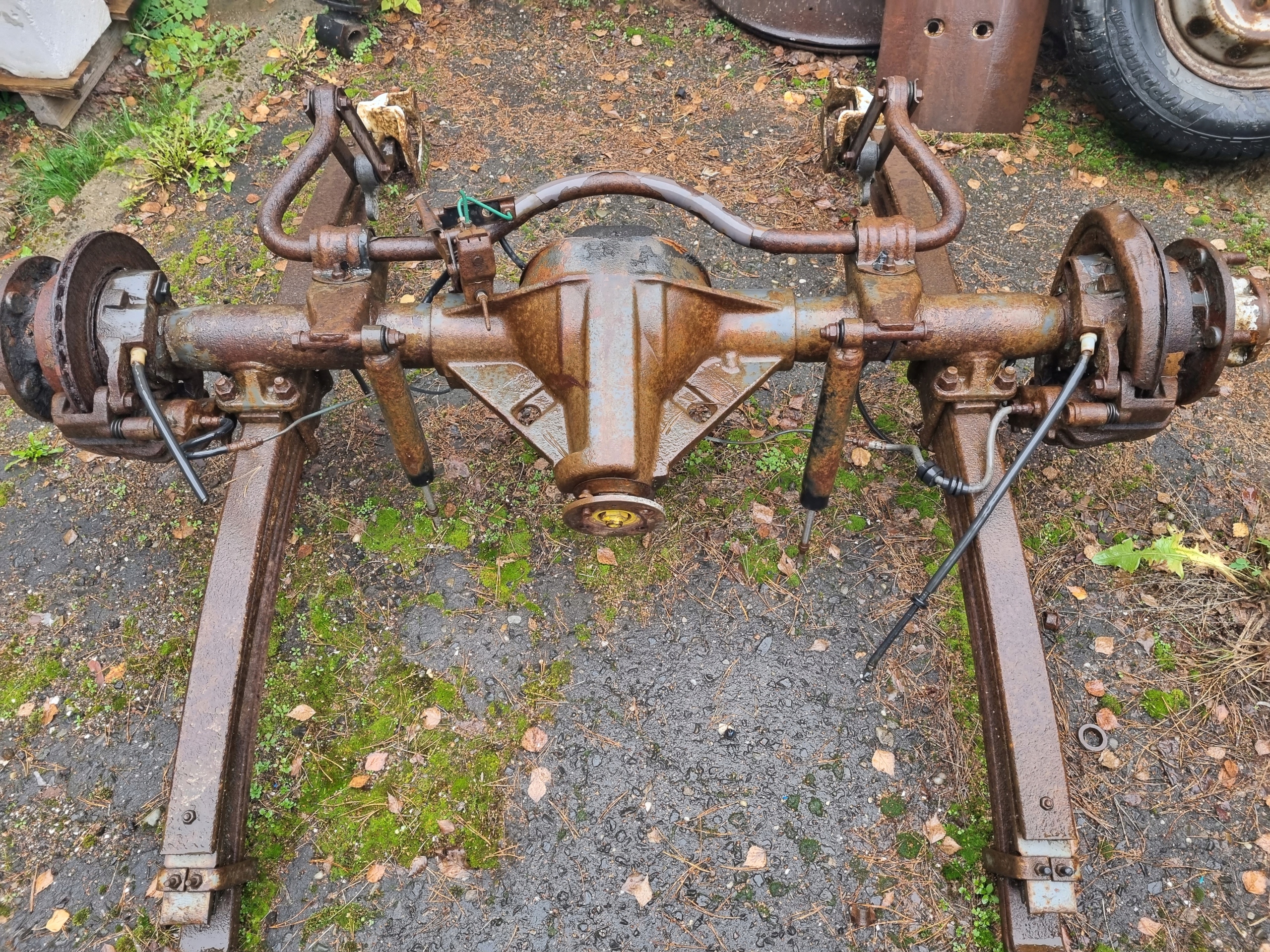 3,0 - RENAULT MASCOTT 3.0 ЗАДНИЙ МОСТ ГОД 2003 БЛИЗНЕЦ