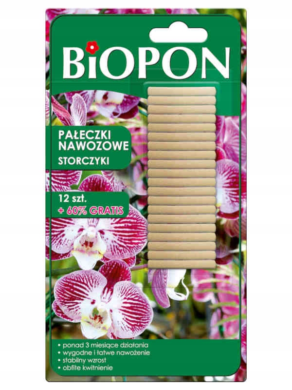 

Biopon Pałeczki do Storczyków