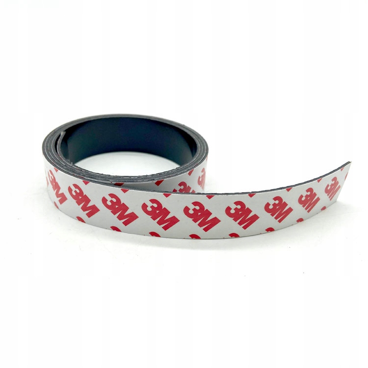 TAŚMA MAGNETYCZNA z klejem 3M SAMOPRZYLEPNA, WYMIARY: 100cm / 20mm / 1,5mm Kształt inny