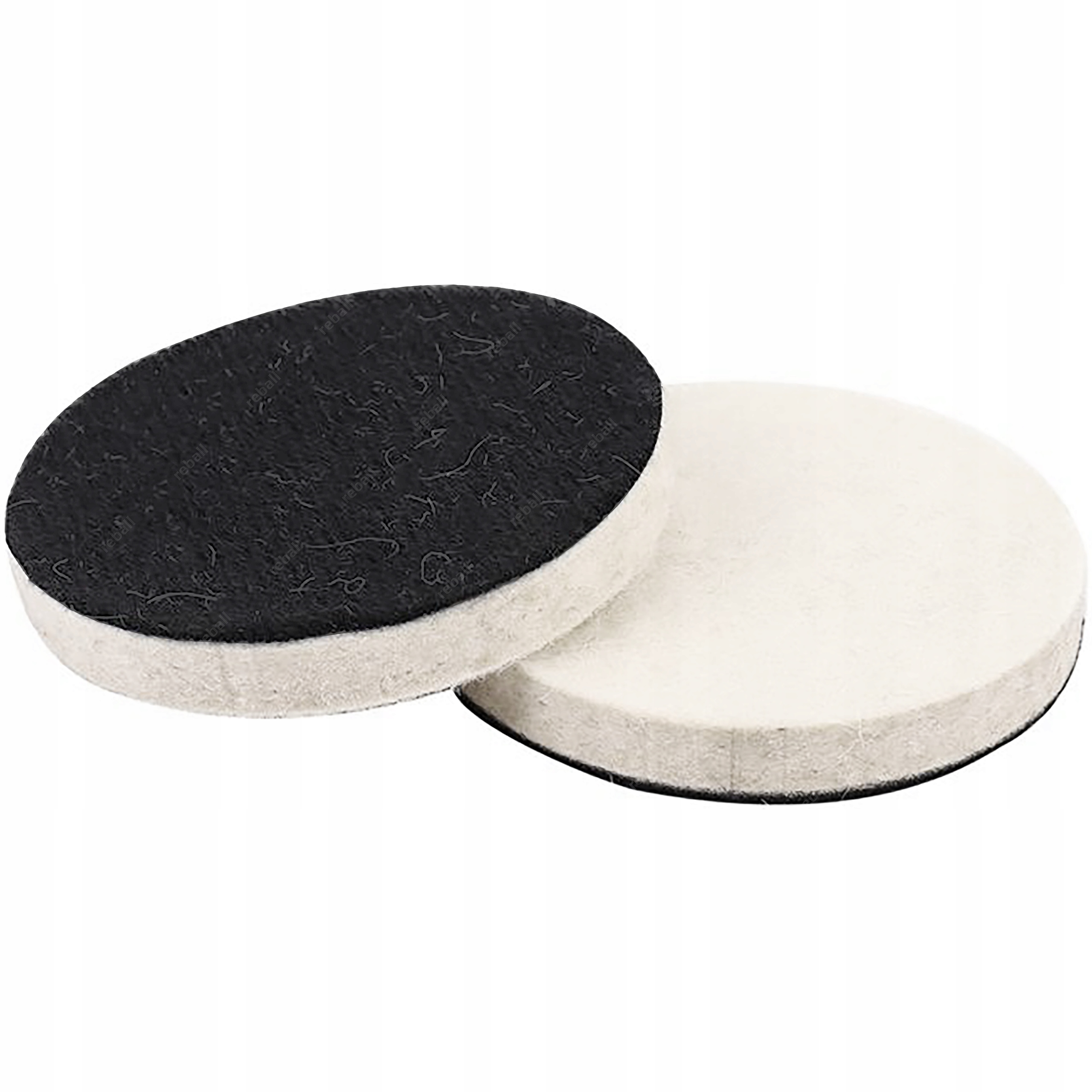 PAD POLERSKI DYSK FILCOWY NAKŁADKI NA RZEP WKRĘTARKĘ SZLIFIERKĘ - 125mm