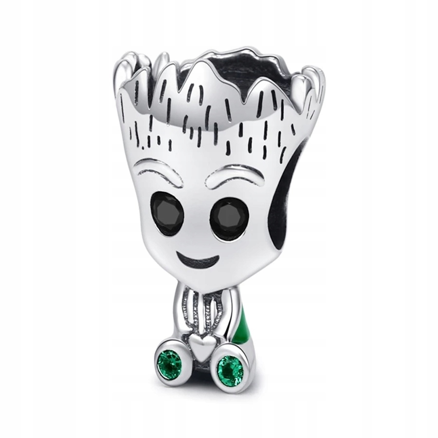 

Zawieszka Srebro 925 Charms Koralik Marvel Groot