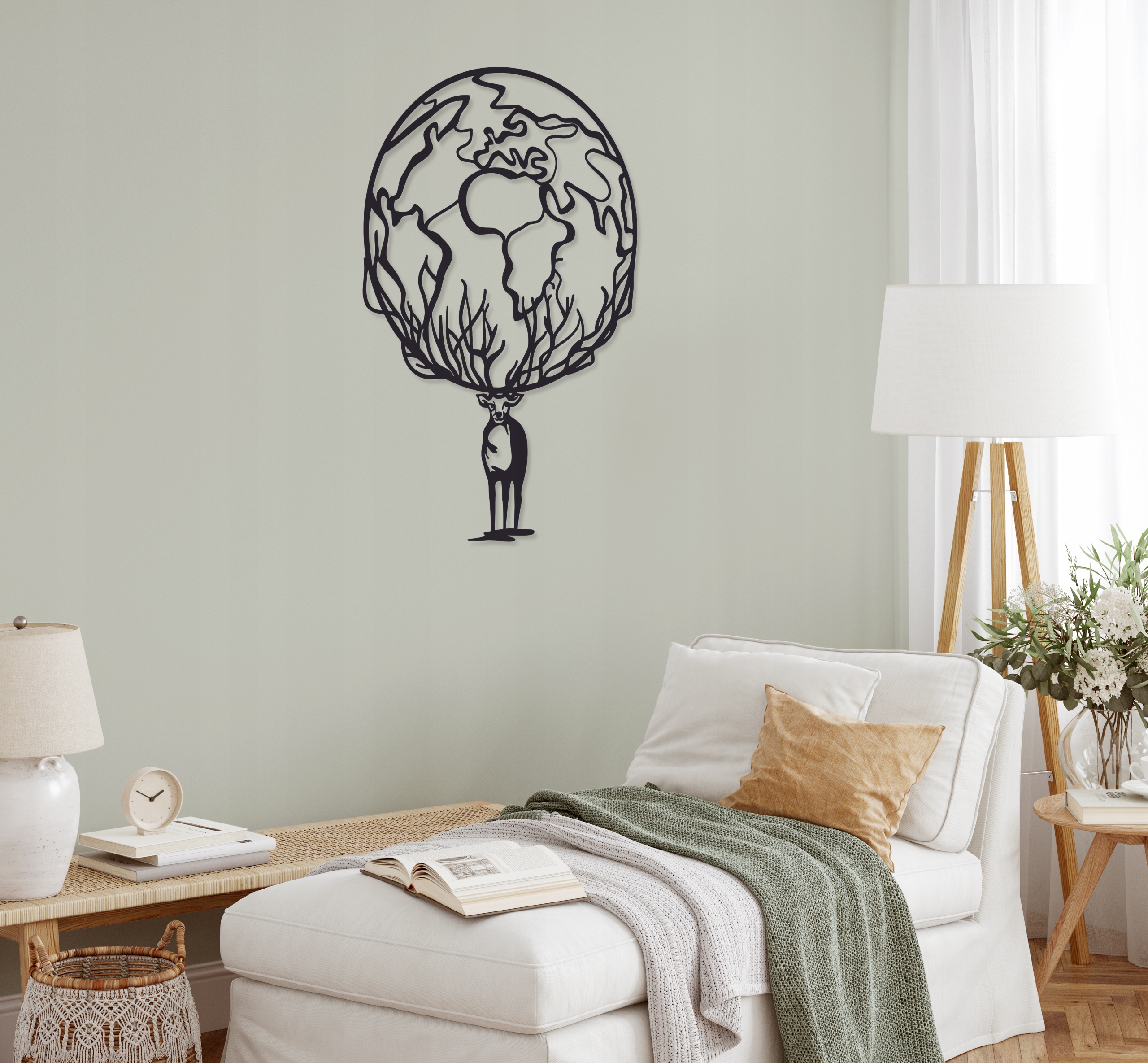 DREWNIANA DEKORACJA ŚCIENNA OBRAZ AŻUROWY OZDOBA Marka inna