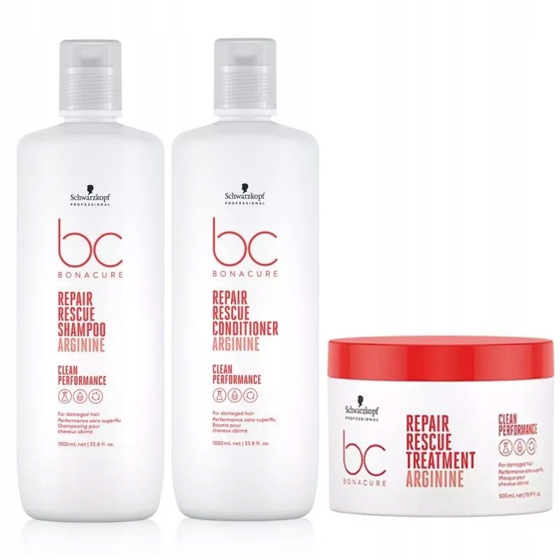 Schwarzkopf Bc Peptide Repair šampon 1000 ml kondicionér 1000 ml maska 500 ml