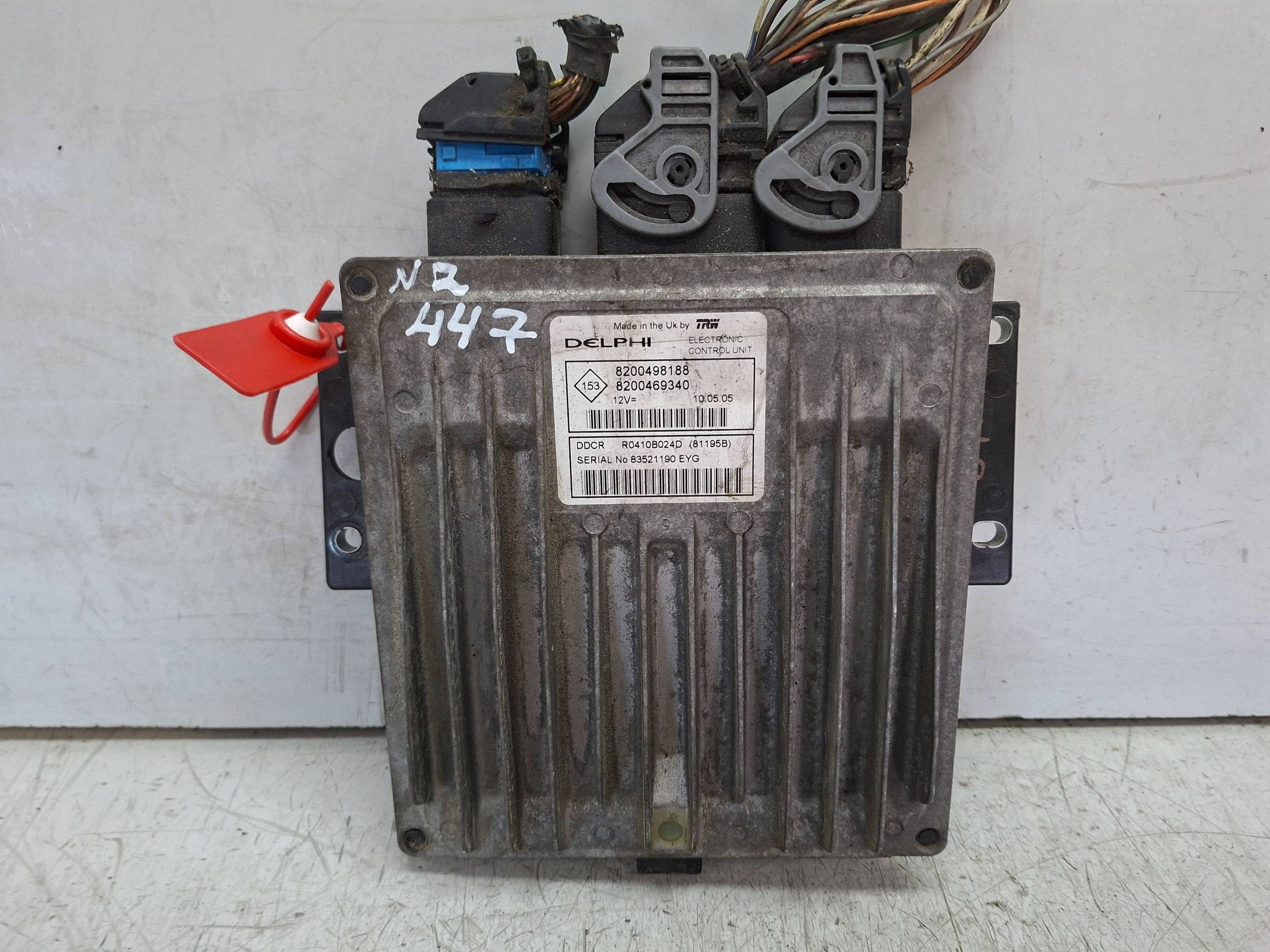 computer 8200498188 8200469340 R0410B024D RENAULT MEGANE II 1.5 DCI