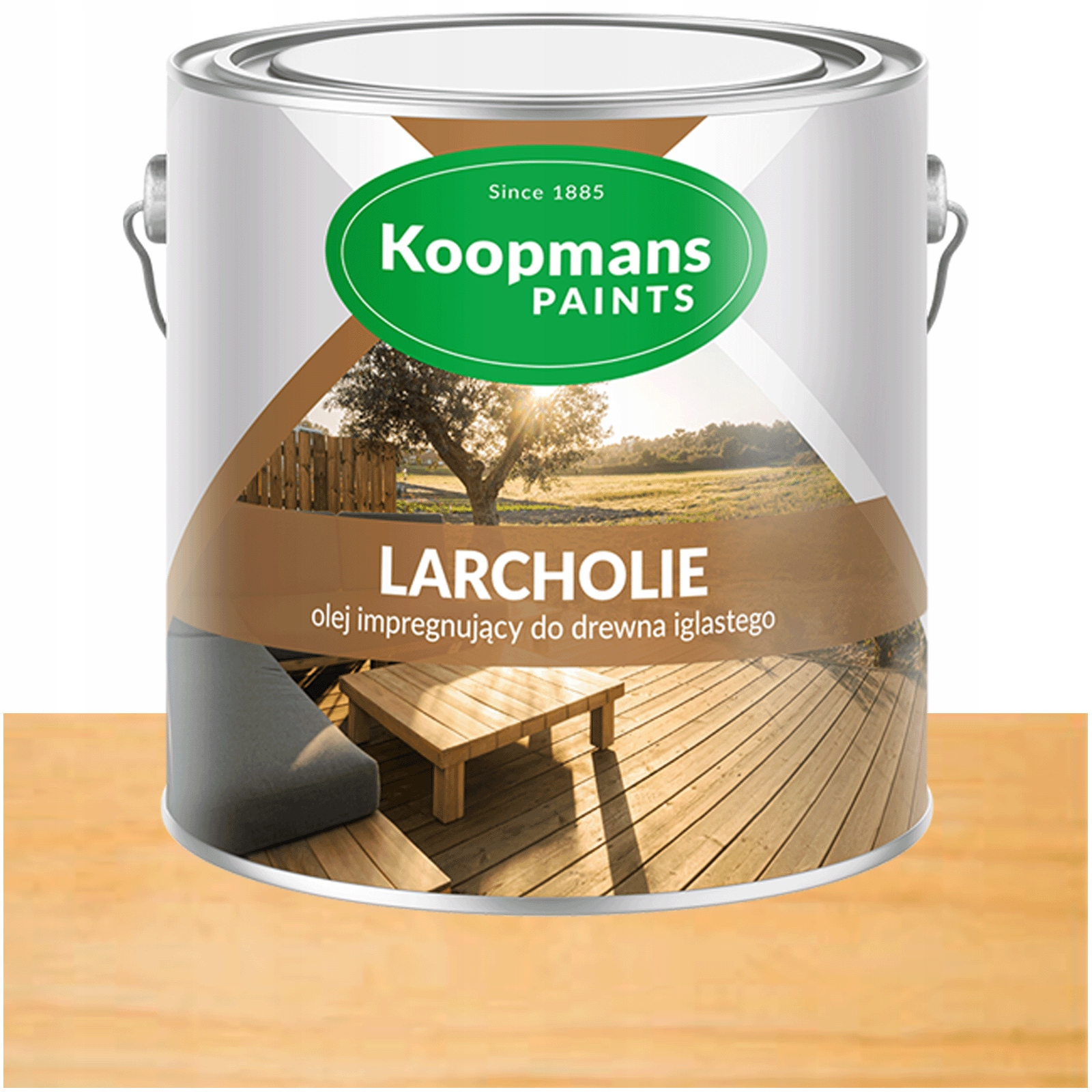 Koopmans Larcholie olej na terasu z jehličnatého dřeva Borovice Limba 2,5L