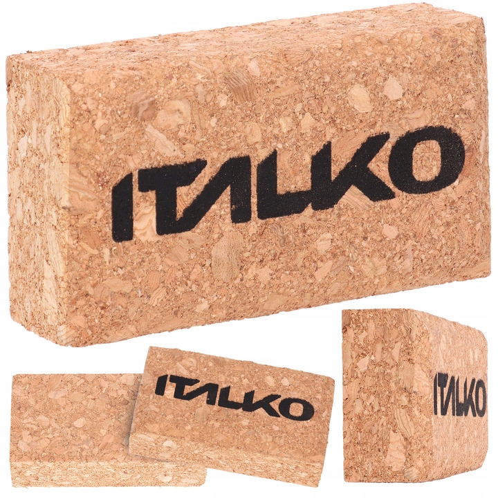 Italko Klocek Z Korka Blok Szlifierski Korkowy 60x110x30mm