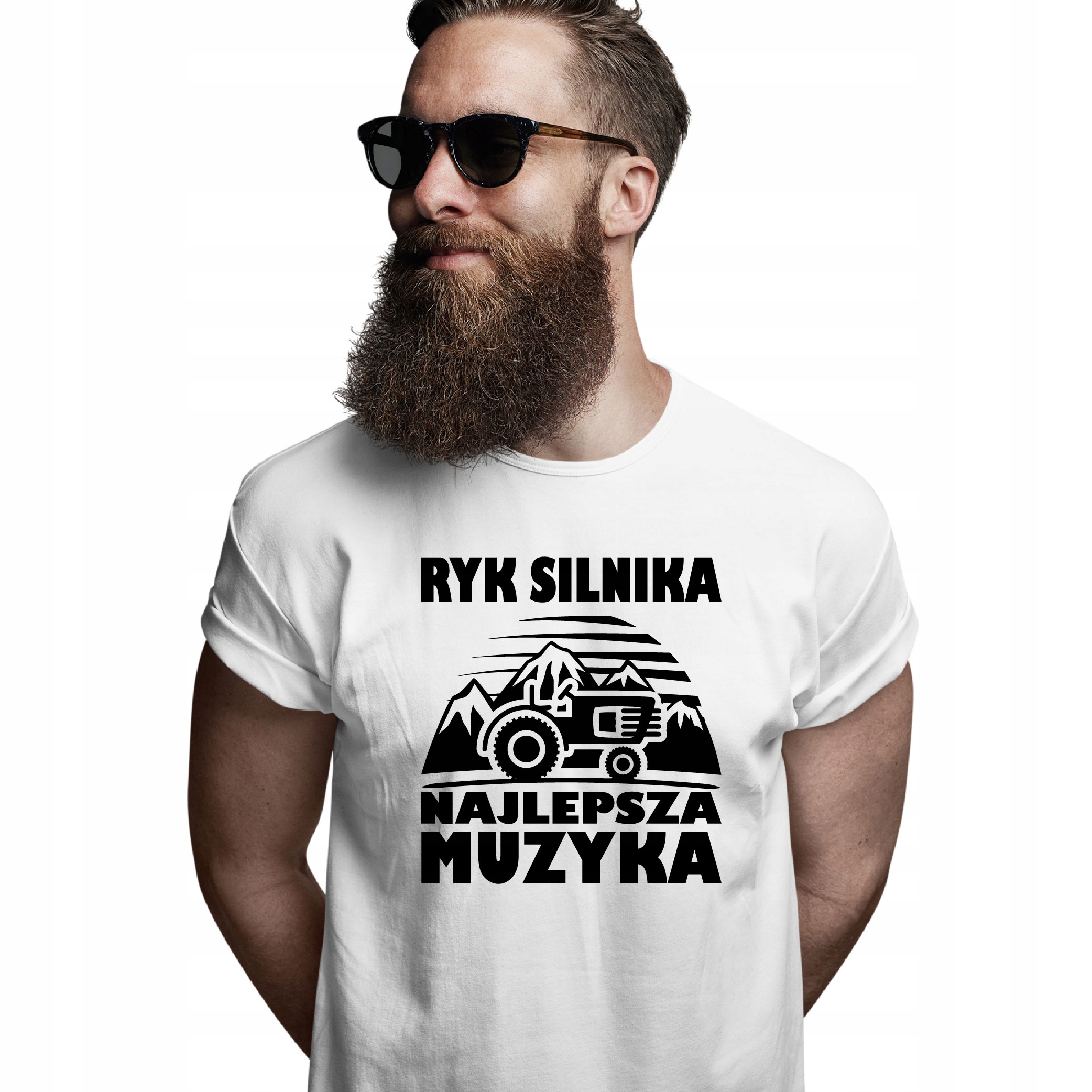 

Koszulka Zabawny Prezent Silnik Traktor Rolnik