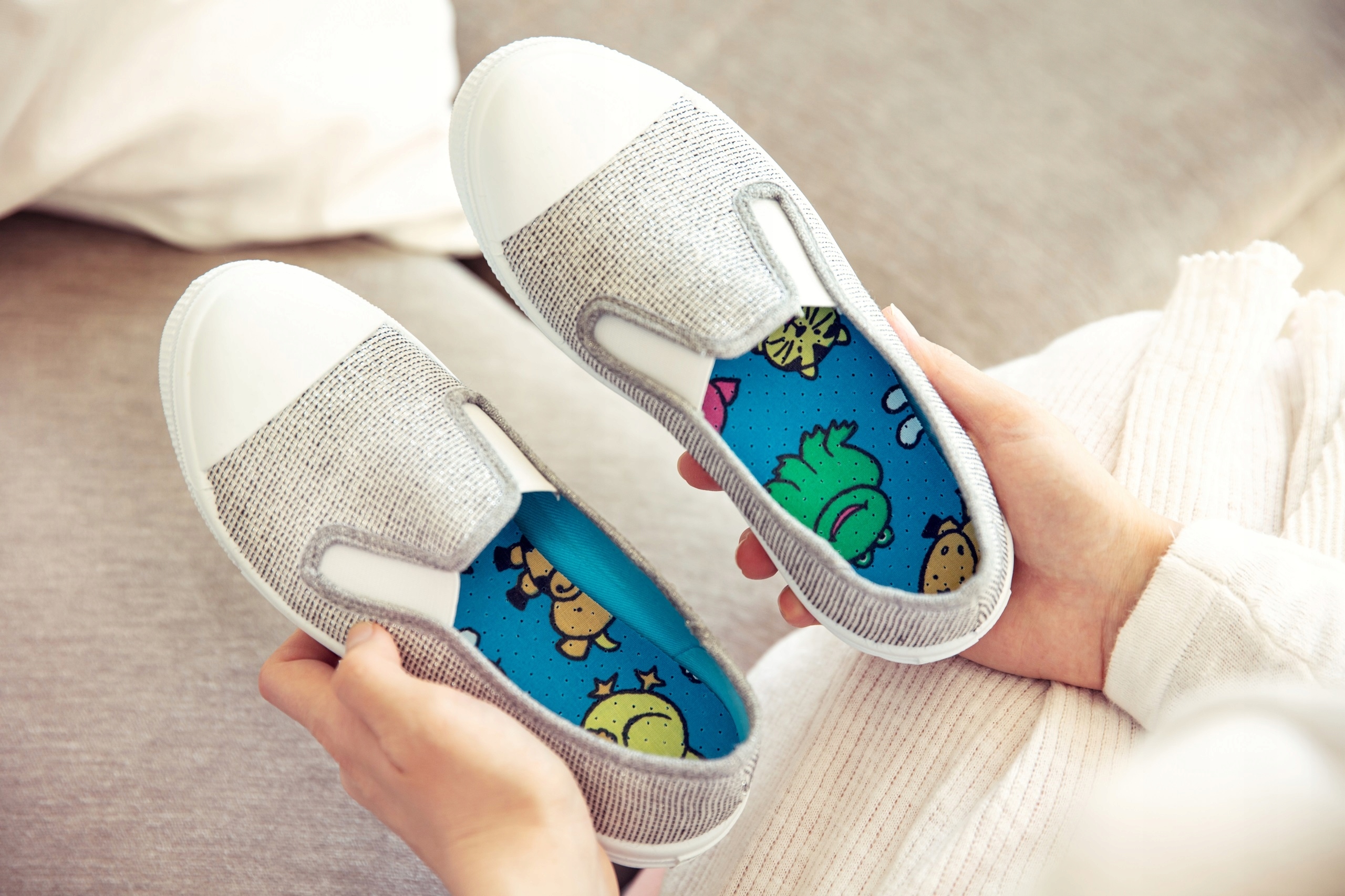 Komfortowe wkładki do butów dla dzieci - 6 par Płeć uniseks