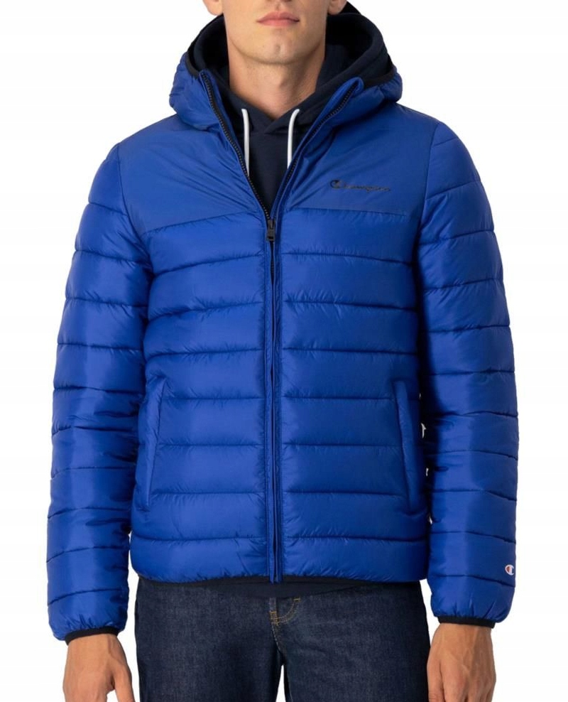 Pánská zimní bunda Champion 218073-BS025 teplá lehká prošívaná XL