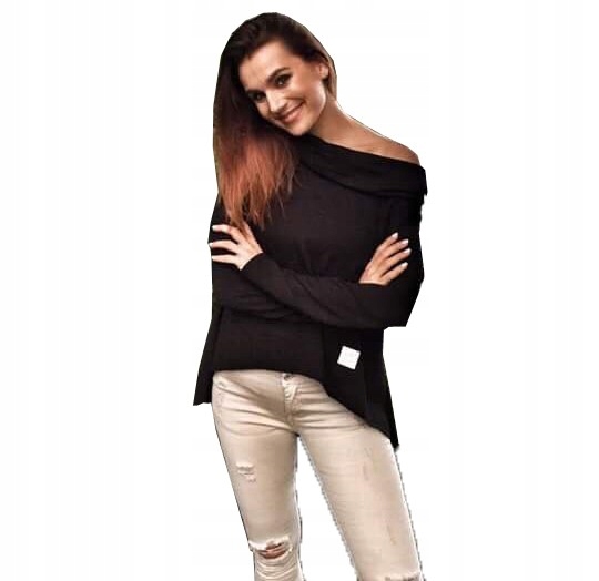 

Asymetryczna Tunika Bluza Sukienka Komin Kaptur XL