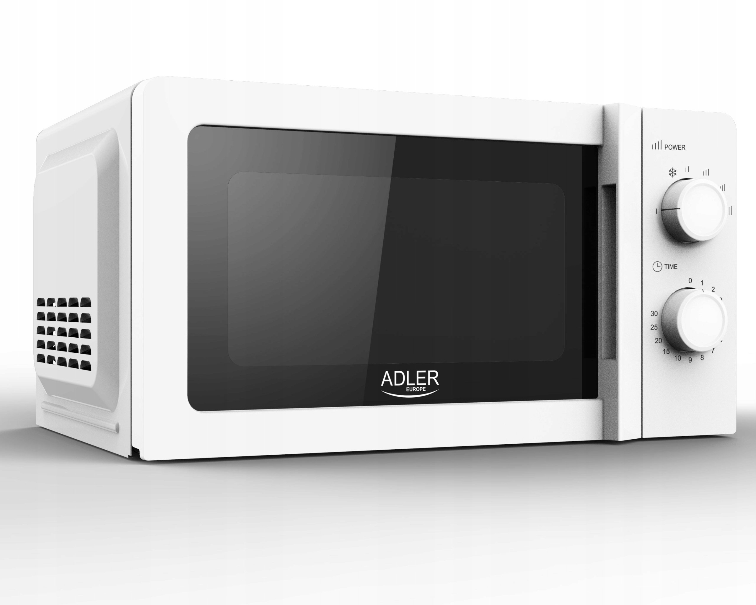 ADLER KUCHENKA MIKROFALOWA MIKROFALA 20L 700W Sterowanie mechaniczne