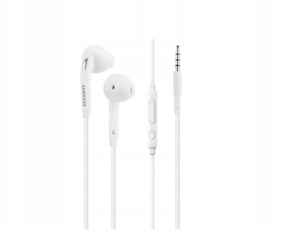 

Oryginlane Słuchawki Samsung Z Mikrofonem Na Kablu