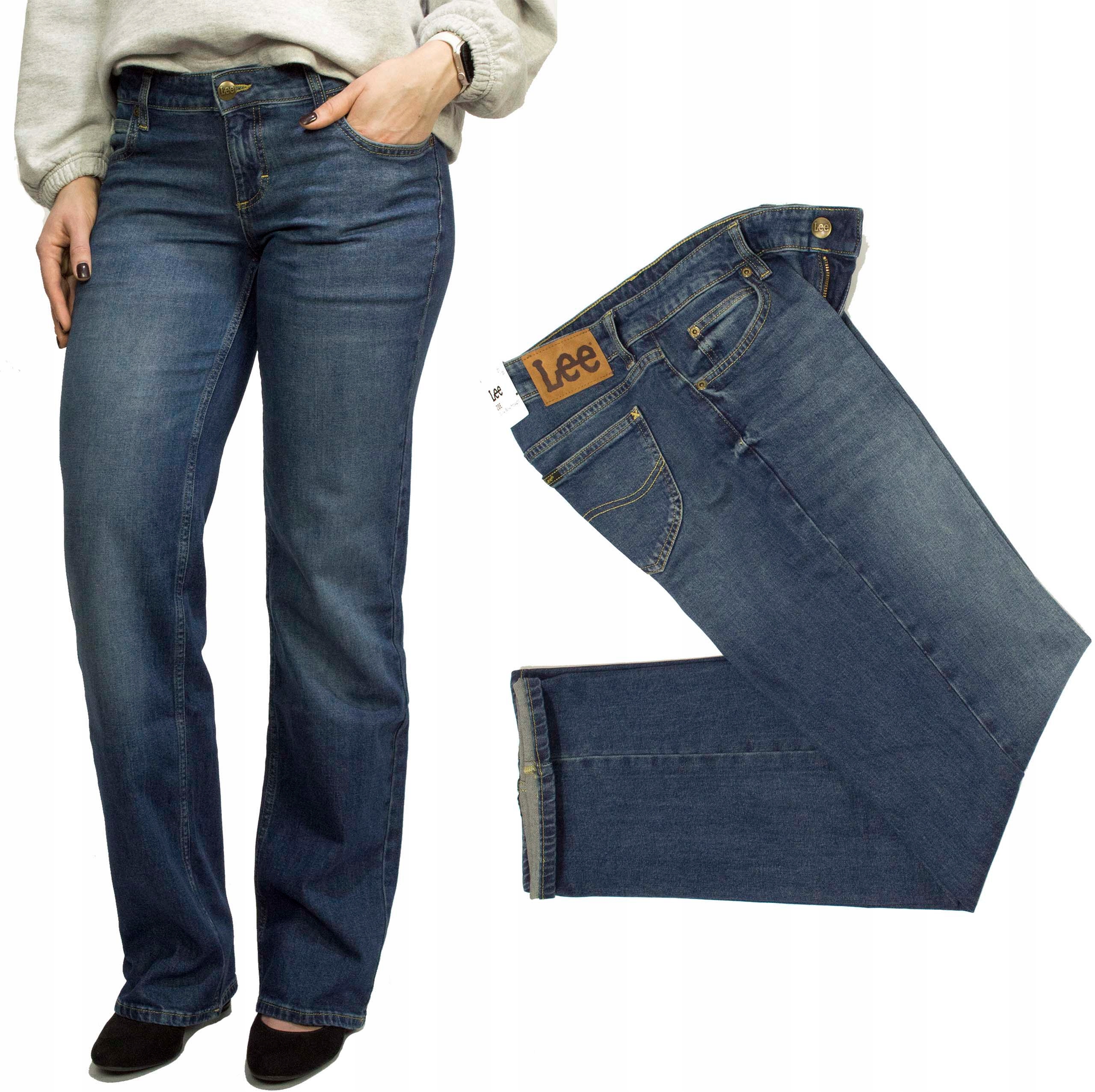 Lee Zoe A New Age dámské džíny Low Straight W31 L31