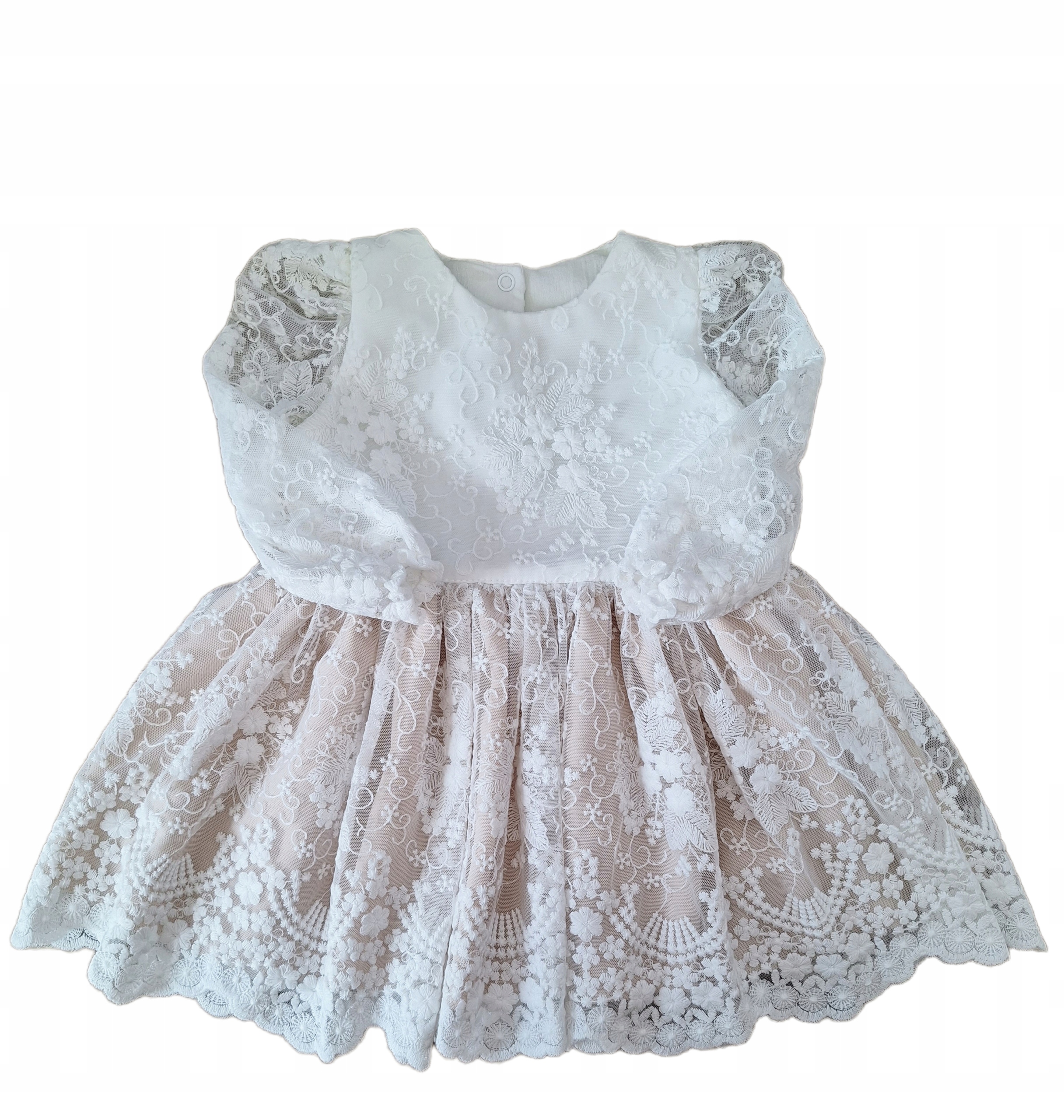 Sukienka na roczek urodziny CHRZEST BOHO