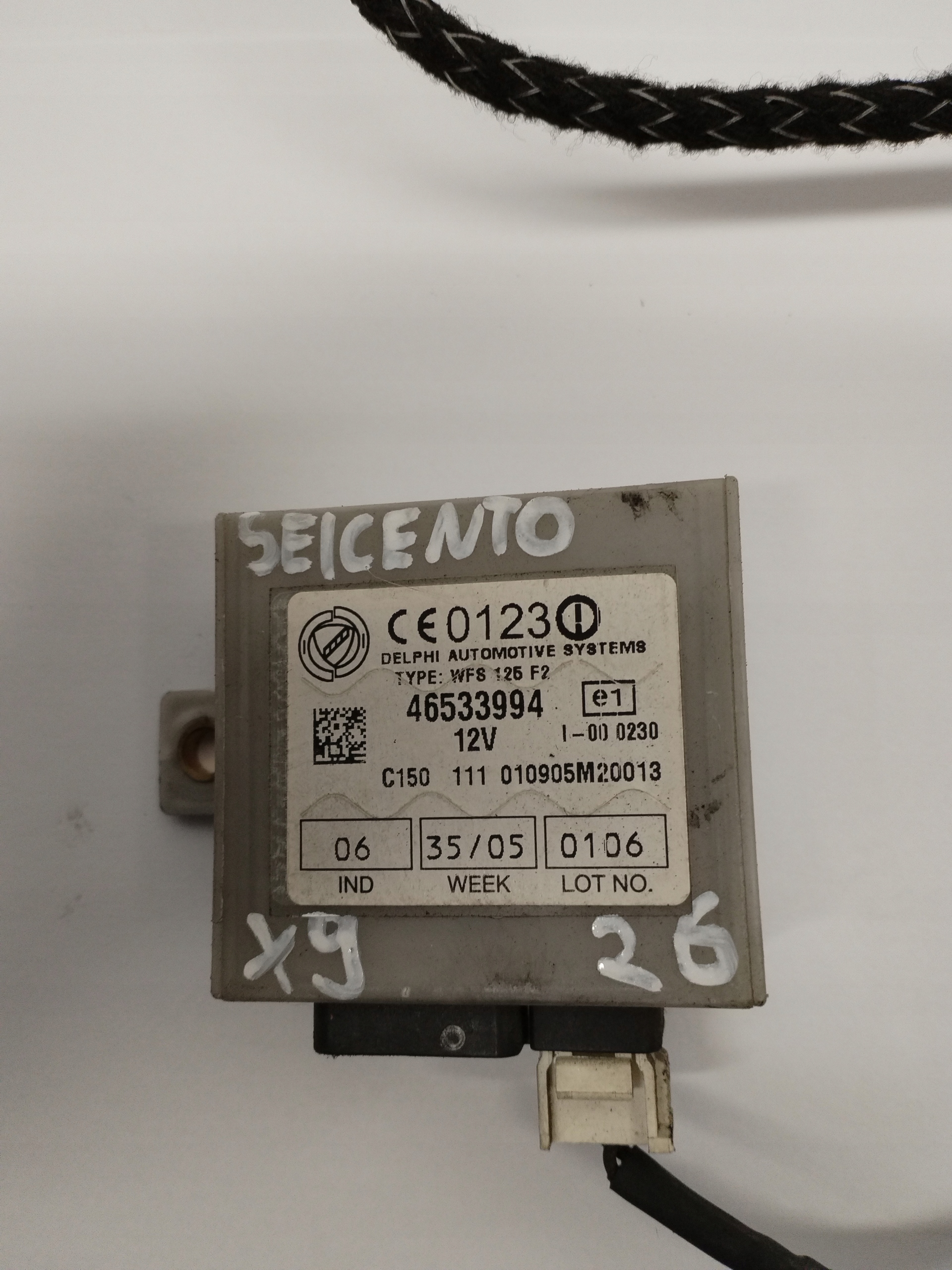 module control unit immobilizera Fiat Seicent 46533994