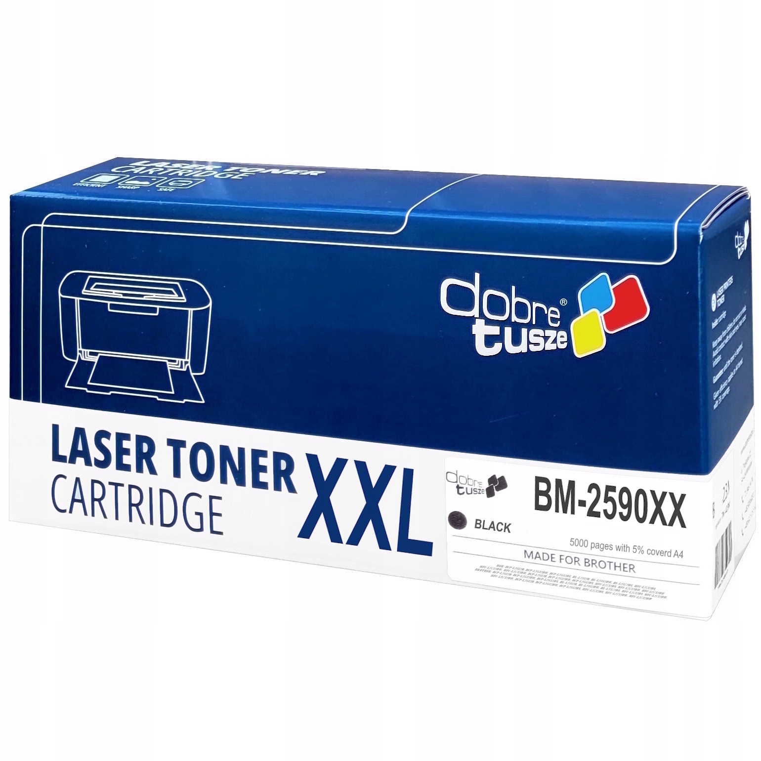 Toner Do Brother TN-2590XXL MFC-L2900 MFC-L2922DW L2922DW MFCL2900 chip