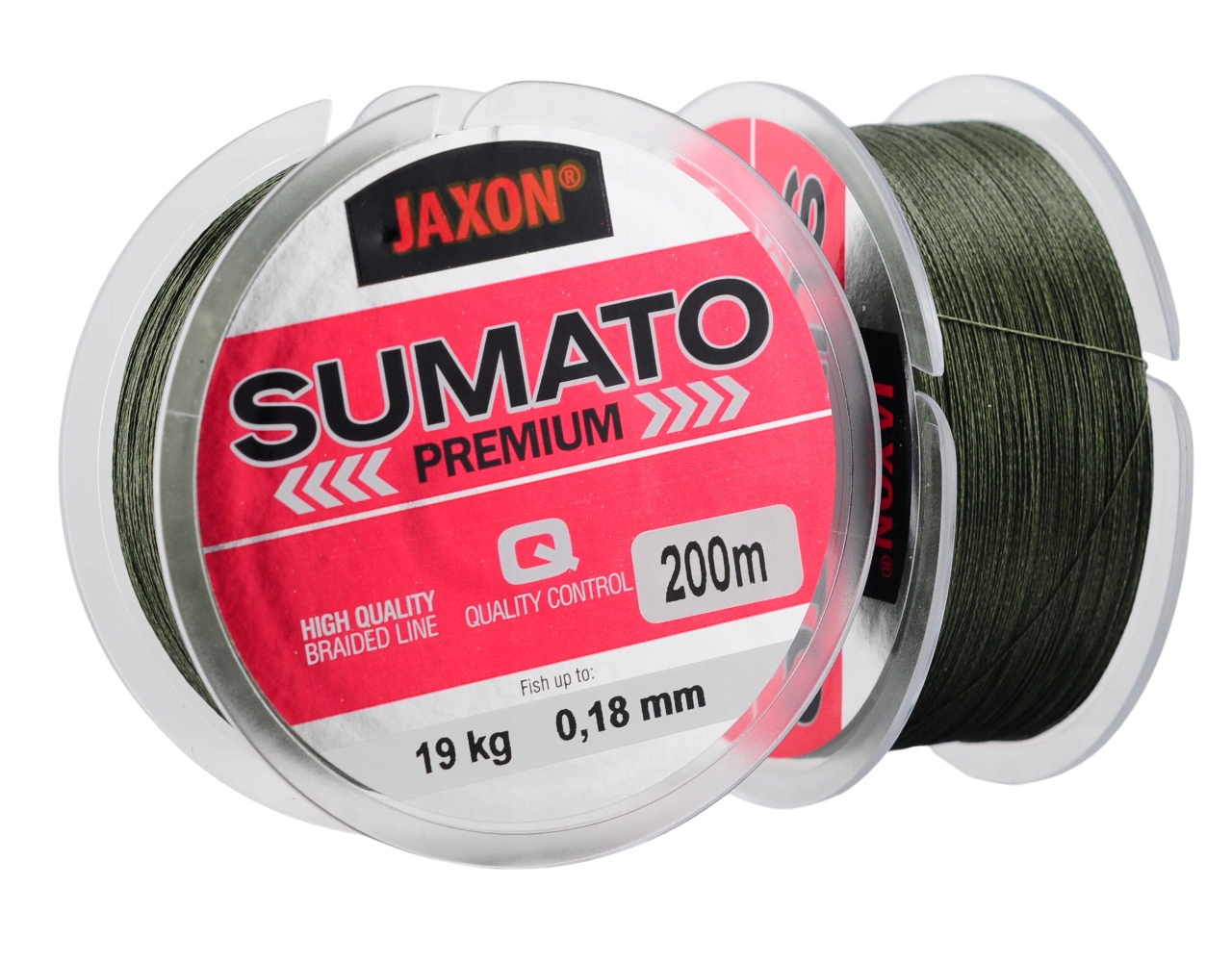 0,18mm 200m 19kg Plecionka Jaxon Sumato Premium
