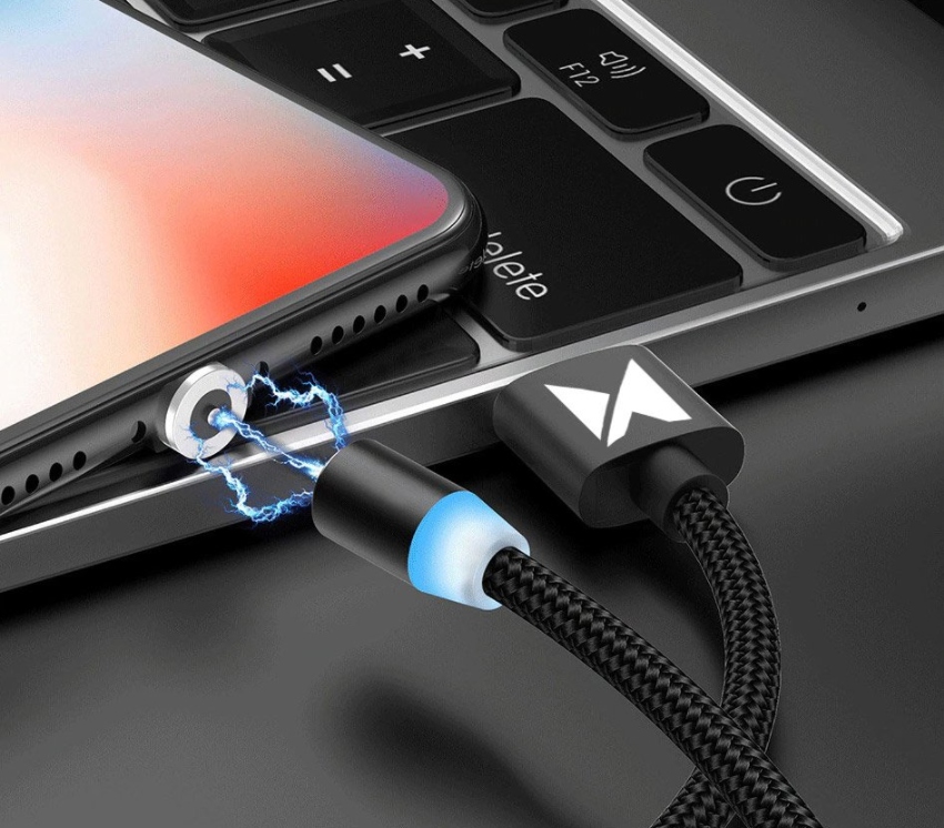 KABEL MAGNETYCZNY 3w1 ŁADOWARKA iphone micro USB C Marka Inna