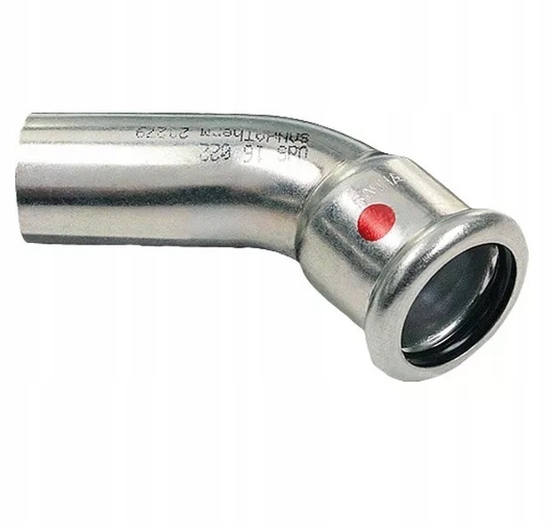 

Kolano 22mm<45 nyplowe stal węglowa Sanha-Therm