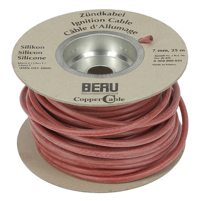 PRZEWÓD ZAPŁONOWY BERU 0300800021 CZERWONY