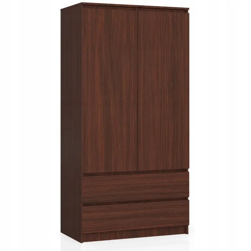 

Szafa Garderoba S 90cm 2D 2SZ Wenge Nowoczesna