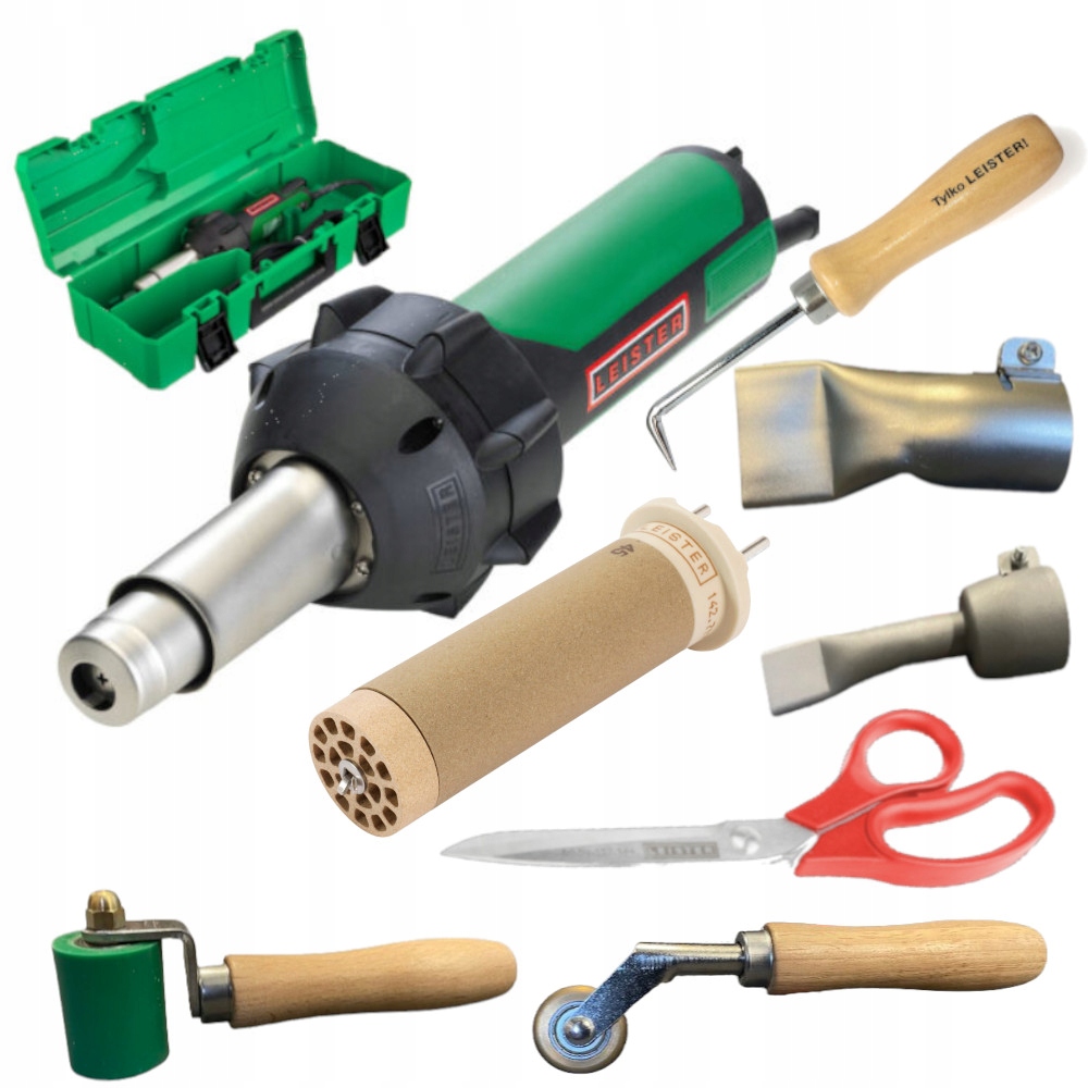 Dmuchawa Zgrzewarka Leister Triac St Wielki Zestaw