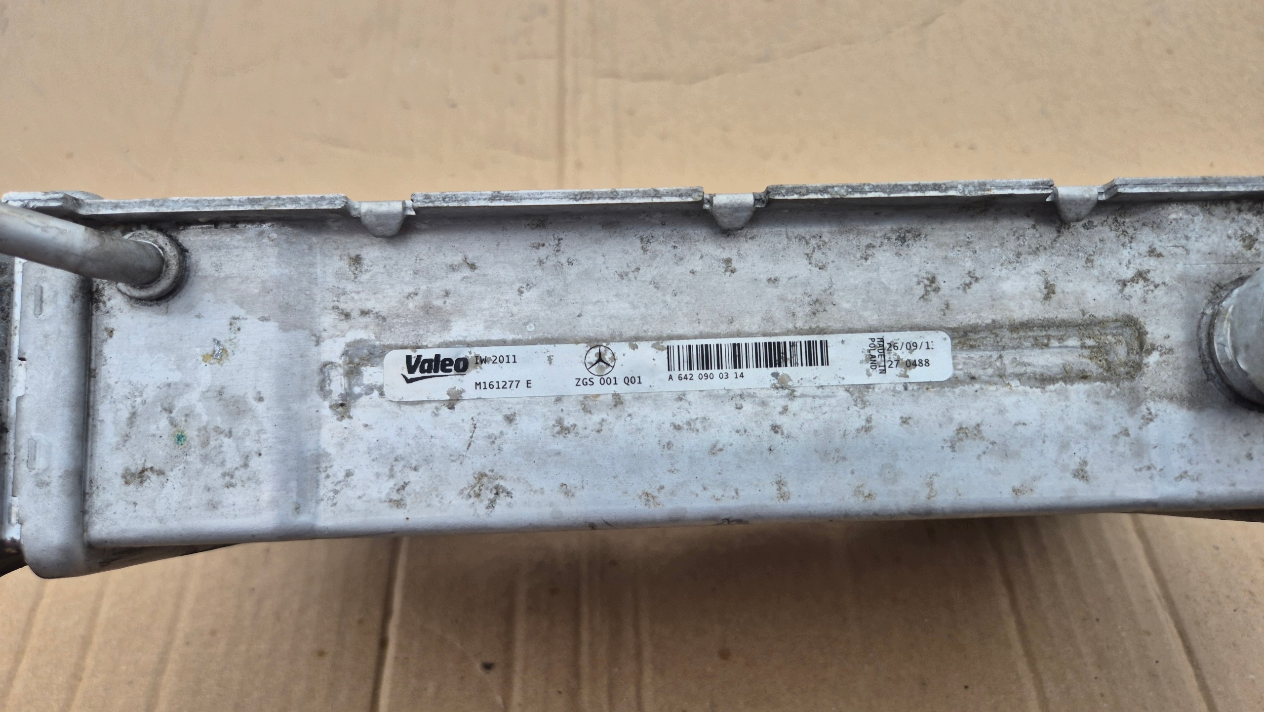 INTERCOOLER Kühler luft 6420900314 MERCEDES W222 3.0 CDI BDB!!
