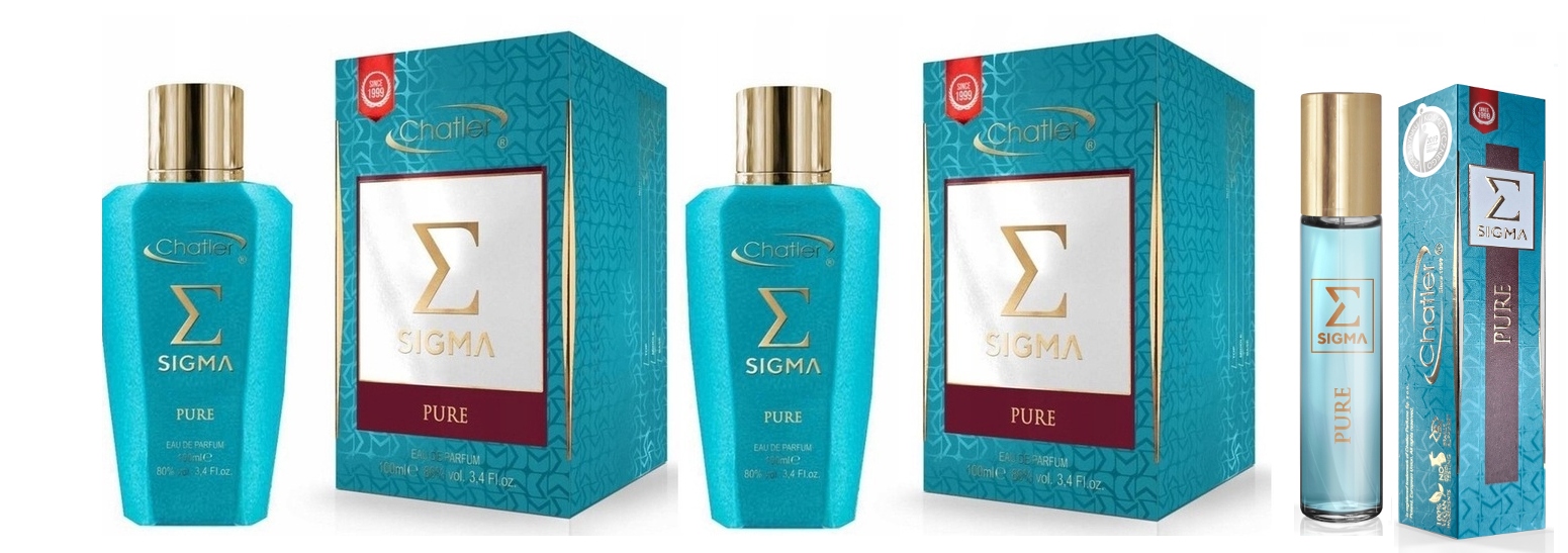 Chatler Sigma Pure 2x100+30 ml parfémovaná voda Set