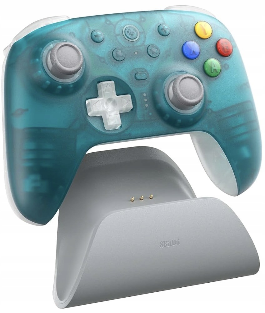 Ovladač 8Bitdo Ultimate 2 2.4 GHz Android Pc Apple Steam Clear Blue