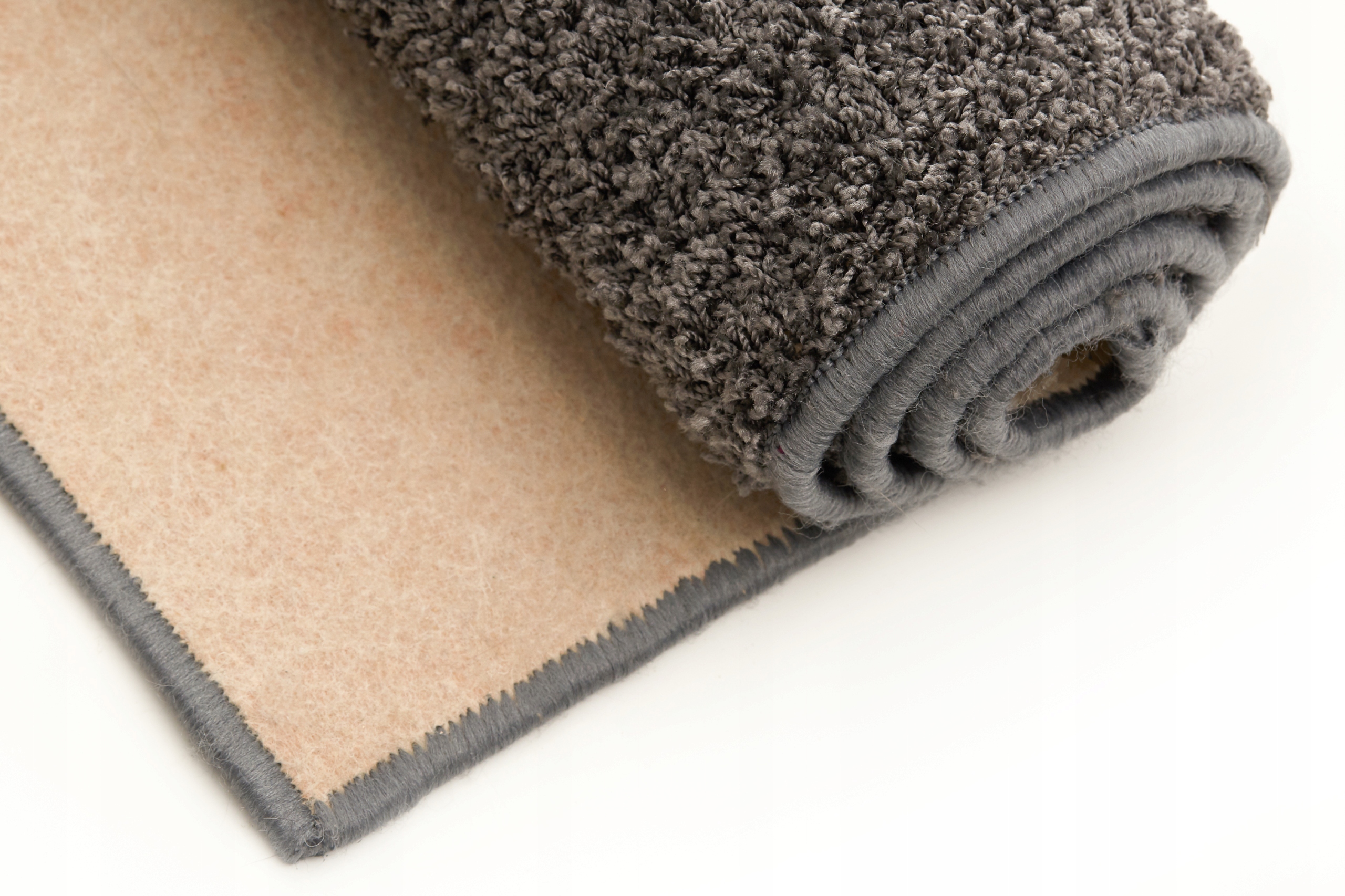 Nowoczesny Dywan dywany Shaggy Do Salonu Miękki 250x300 Ciemny Szary