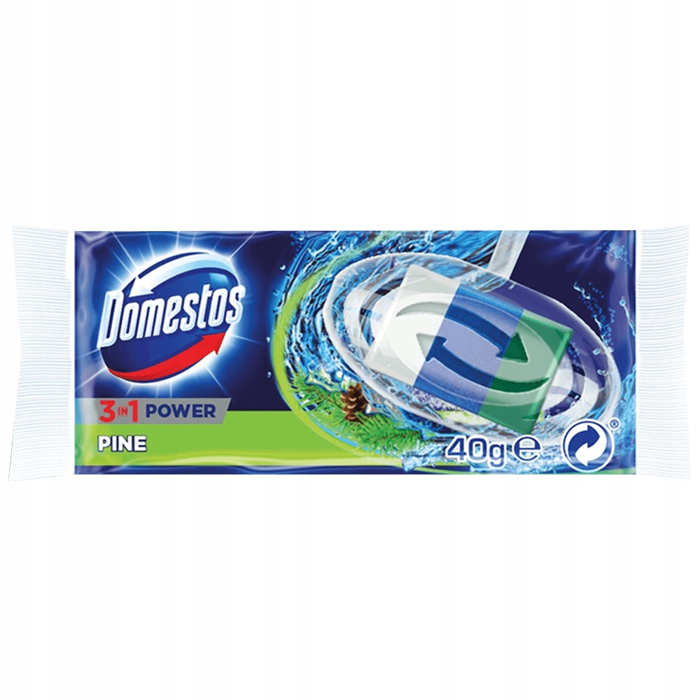 

Domestos kostka toaletowa do Wc 3w1 Pine zapas 40g