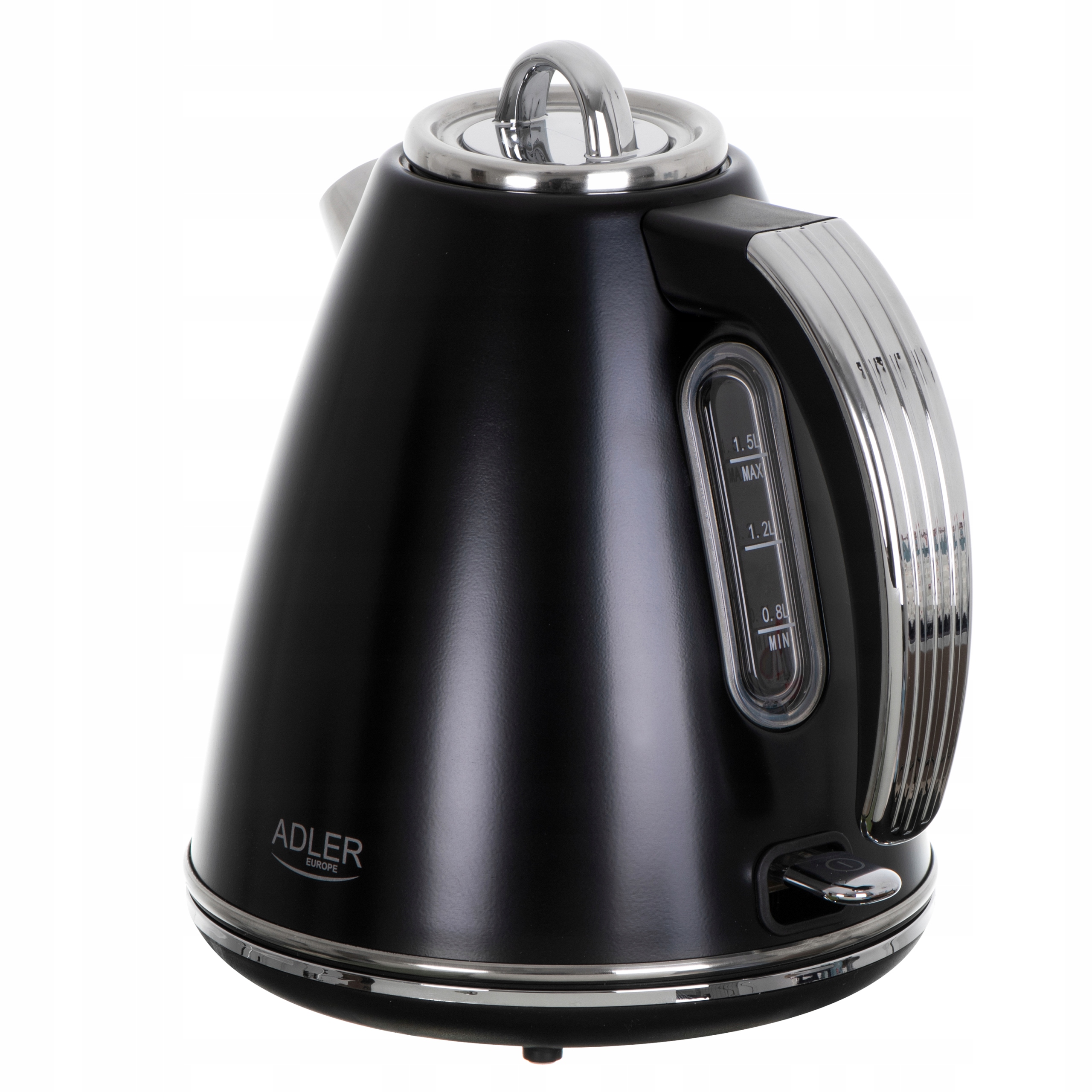 Czajnik Metalowy AD 1343 Black 1,5L STRIX 2200W Automatyczne Wyłączanie