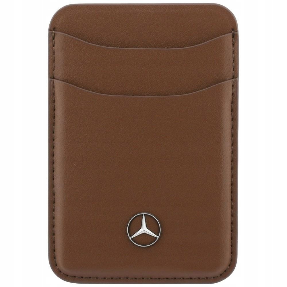 Portfel magnetyczny Mercedes Leather camel