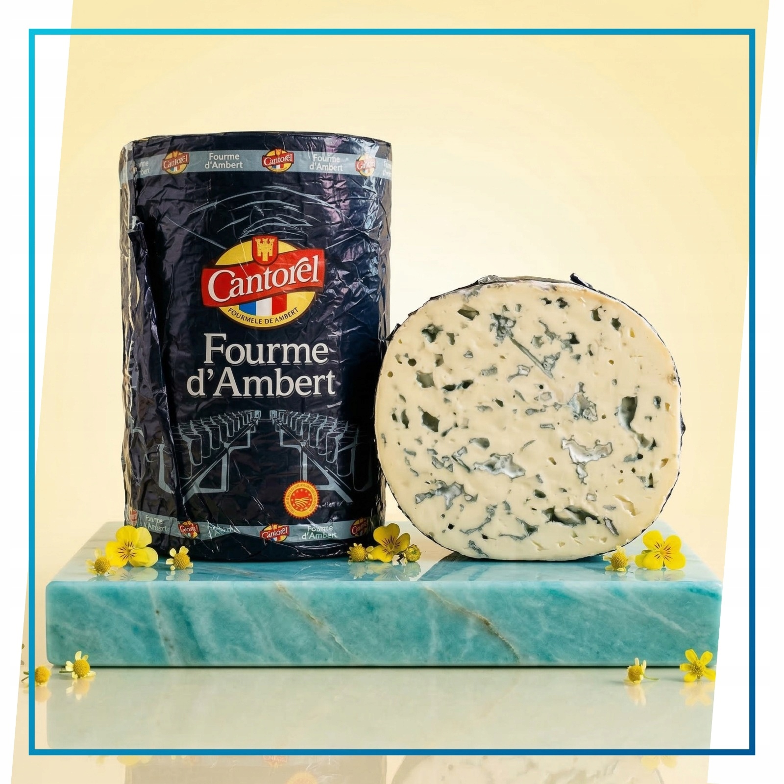 Francuski ser pleśniowy Fourme d'Ambert Aop 1 kg.