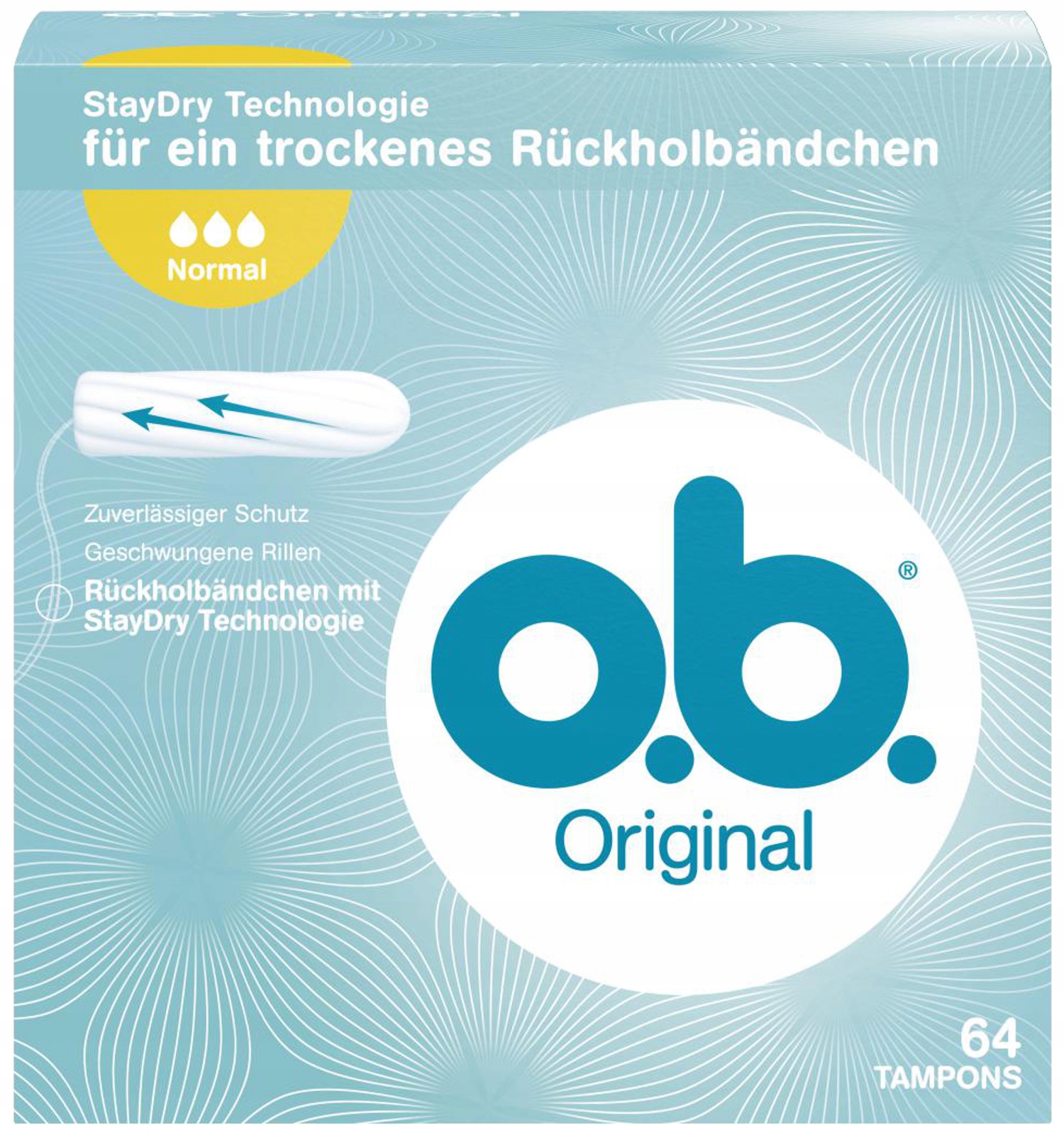 

Ob Orginal Normal Tampony 64szt De