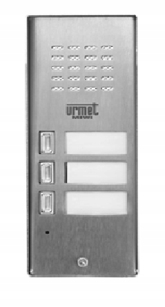 

Panel Domofonowy Z 3 Przyciskami Urmet 5025/3D