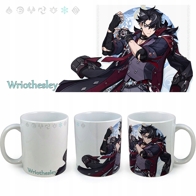 Kubek Genshin Impact Wriothesley Pojemność 330 ml