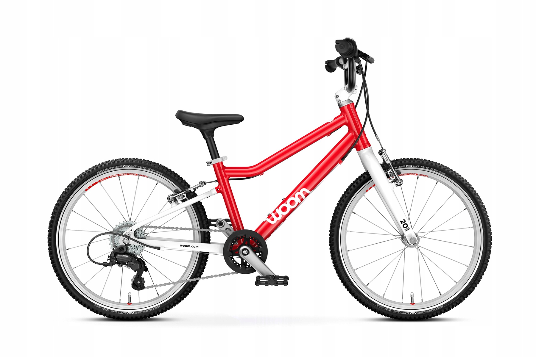 Rower dziecięcy Woom Go 4 Czerwony 20" r. UNI/11"