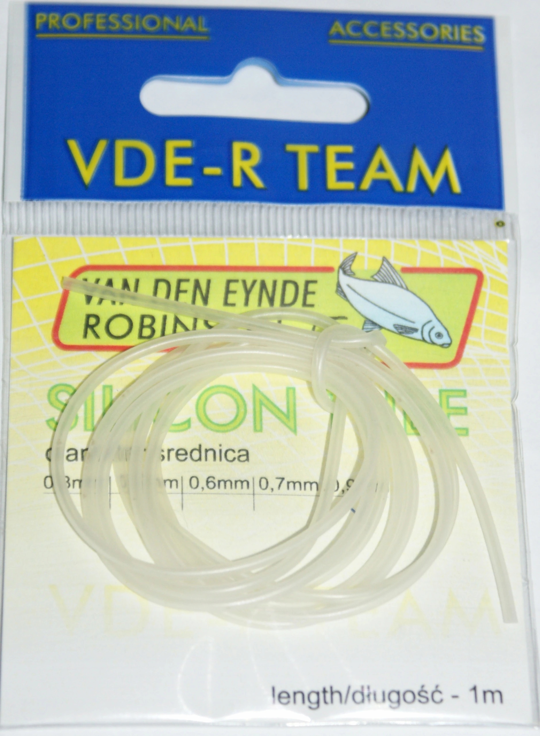 Vde-robinson Wężyki Silikonowe 0,8MM 1M